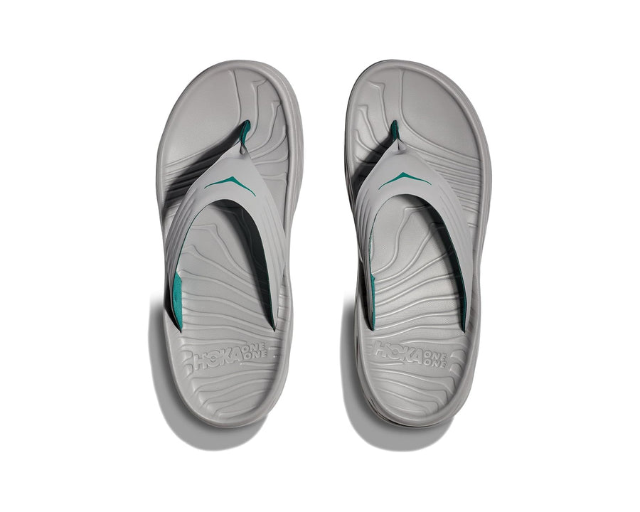 MEN'S HOKA ORA RECOVERY FLIP | STELLAR GREY / OCEANIC