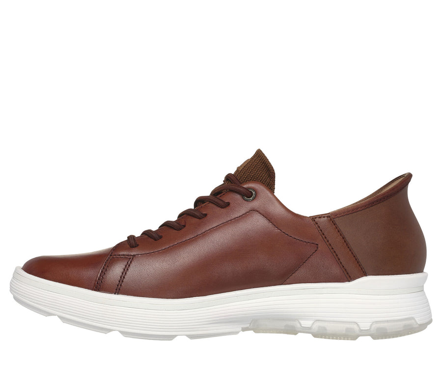 MEN'S SKECHERS SLIP-IN BY MARK NASON: CASUAL GLIDE CELL | COGNAC