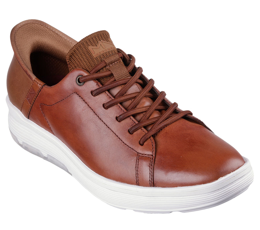 MEN'S SKECHERS SLIP-IN BY MARK NASON: CASUAL GLIDE CELL | COGNAC