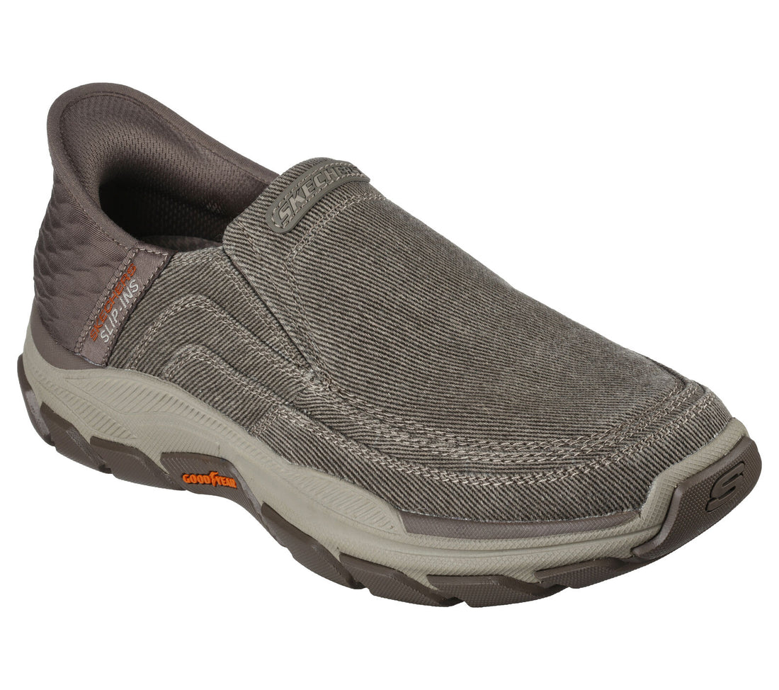 MEN'S SKECHERS RELAXED FIT: RESPECTED-HOLMGREN | TAUPE