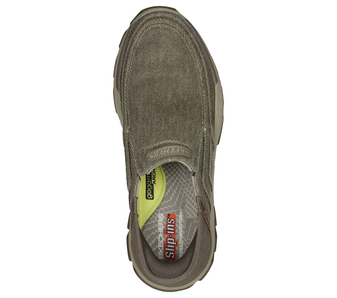 MEN'S SKECHERS RELAXED FIT: RESPECTED-HOLMGREN | TAUPE