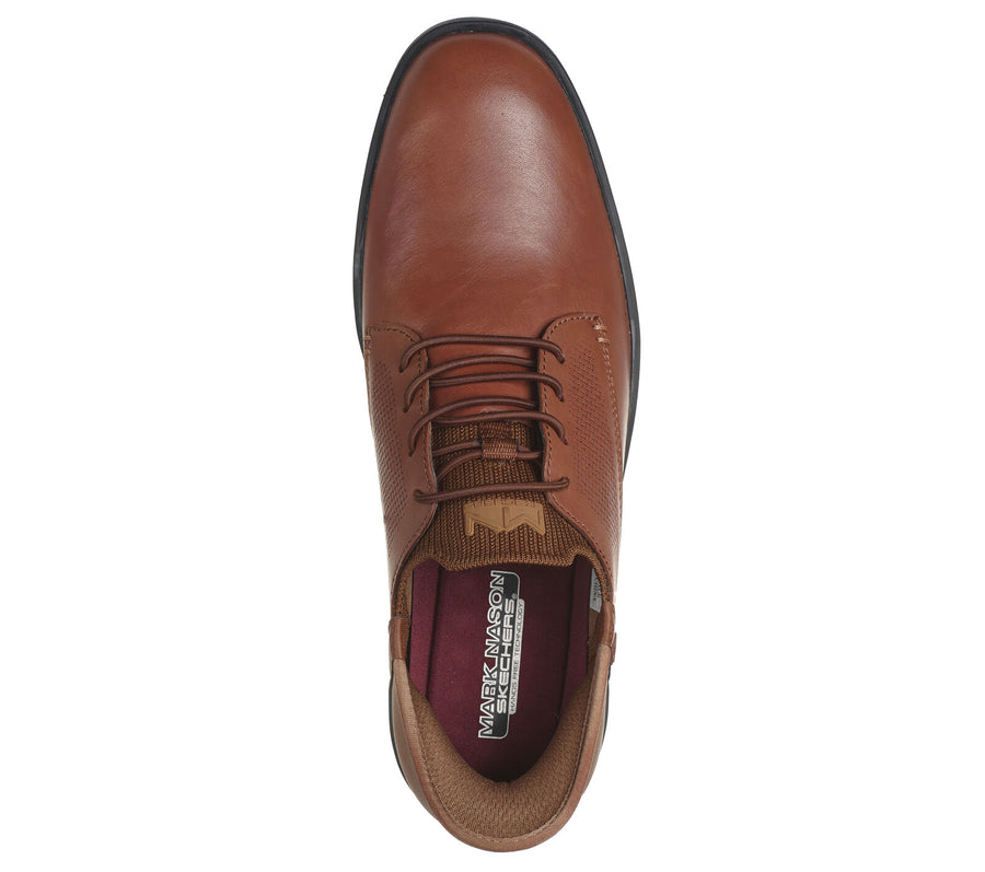 MEN'S SKECHERS SLIP-INS MARK NASON: CASUAL GLIDE CELL - GABLE LUX | COGNAC