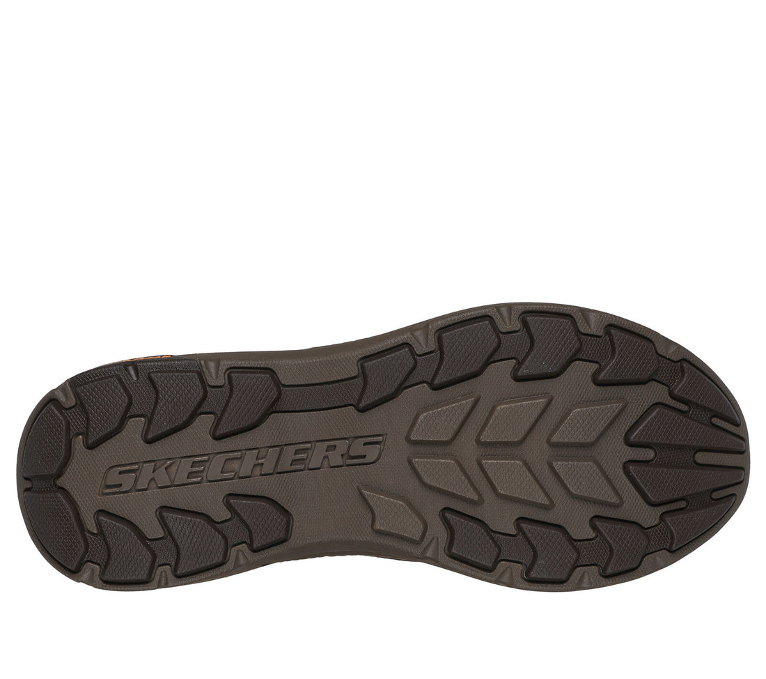 MEN'S SKECHERS SLIP-IN RELAXED FIT: POLLARD - OSGOOD | COCOA