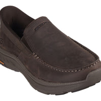 MEN'S SKECHERS SLIP-IN RELAXED FIT: POLLARD - OSGOOD | COCOA