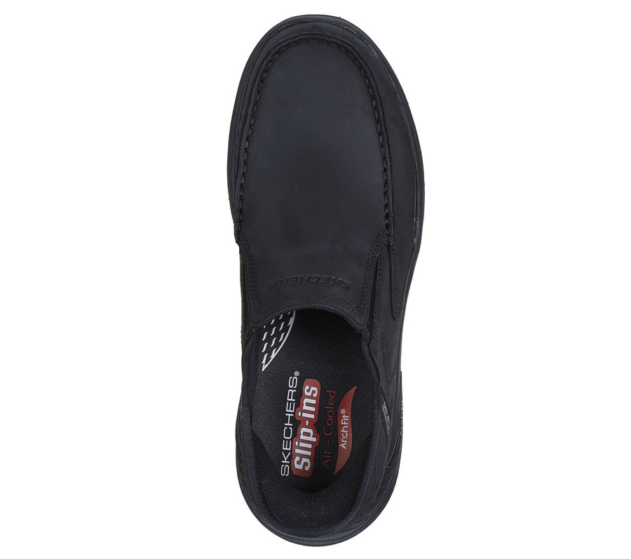 MEN'S SKECHERS SLIP-INS: ARCH FIT MOTLEY-MILO | BLACK