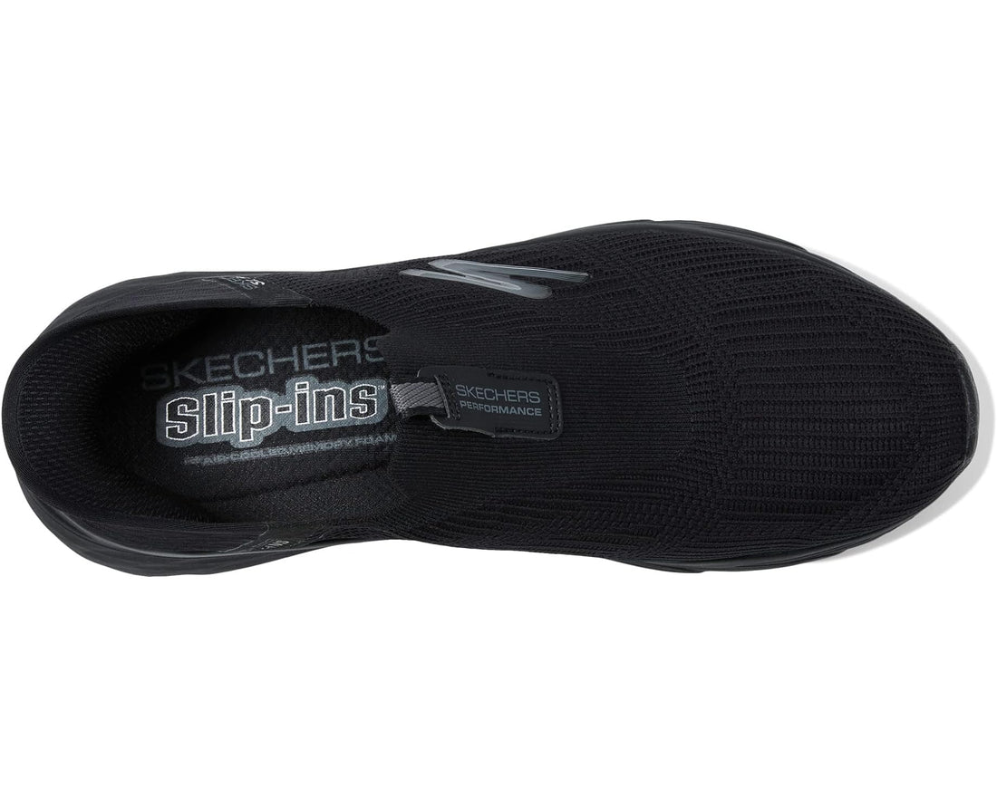 MEN'S SKECHERS SLIP-INS MAX CUSHIONING ELITE ADVANTAGEOUS | BLACK