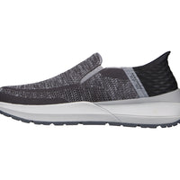 MEN'S SKECHERS SLIP-INS NEVILLE - ROVELO  | CHARCOAL / LIGHT GRAY