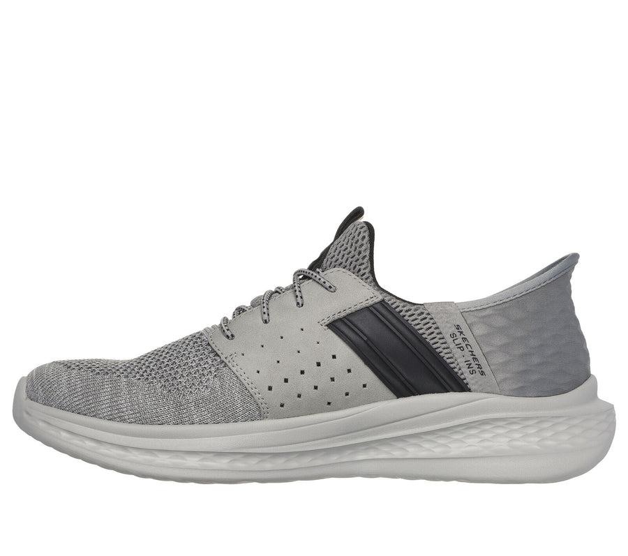 MEN'S SKECHERS SLIP-INS RELAXED SLADE-OCON | GRAY