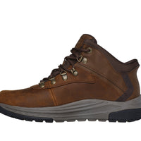 MEN'S SKECHERS SLIP-IN RELAXED FIT: MEROE-PIKEMAN | BROWN