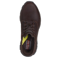 MEN'S SKECHERS SLIP-INS: RESPECTED - GARRETT | RED / BROWN