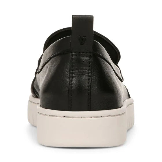 WOMEN'S VIONIC UPTOWN LEATHER LOAFER | BLACK LEATHER