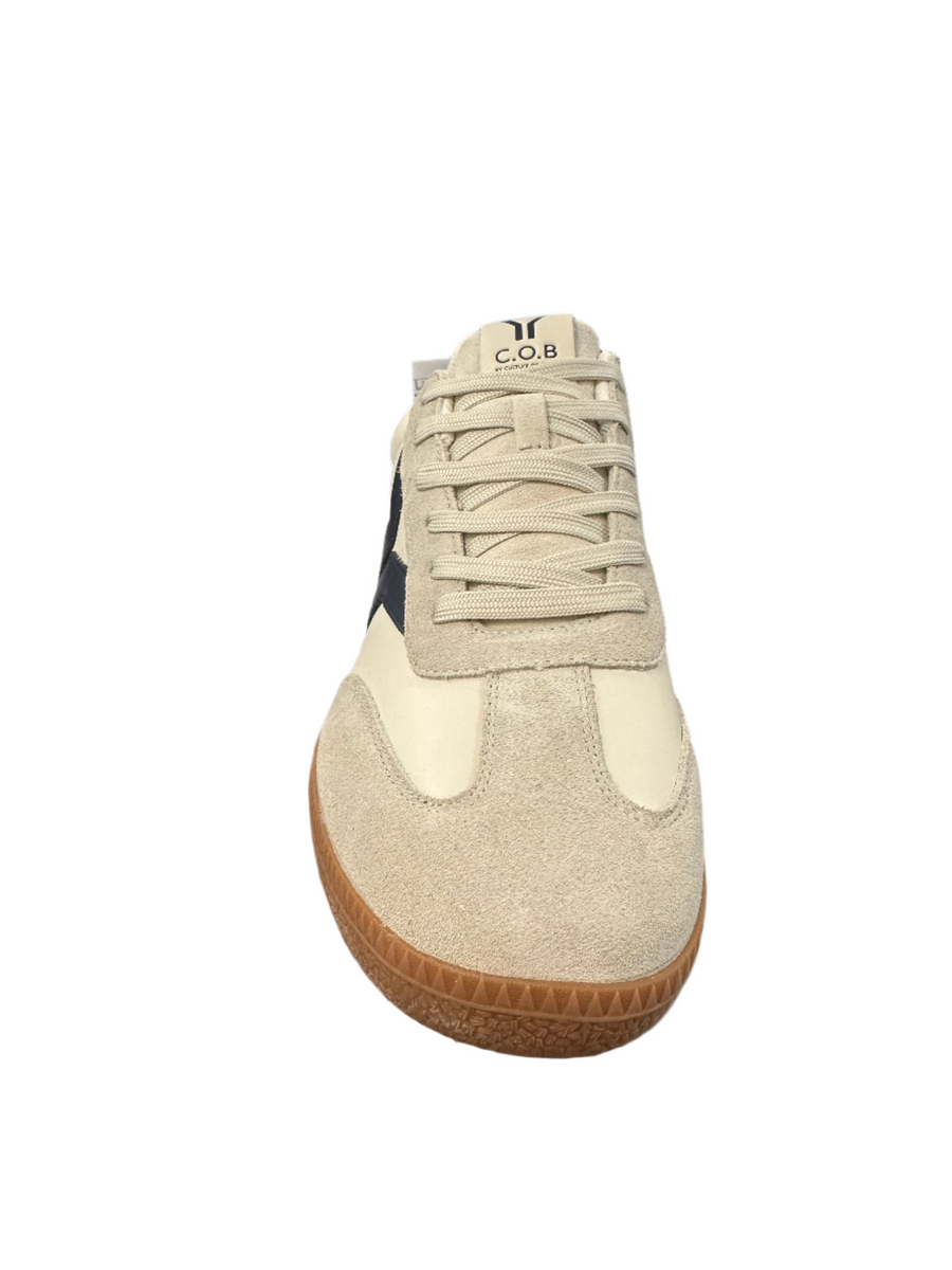 MEN'S C.O.B by CULTURE OF BRAVE FEARLESS SNEAKER | WHITE / NAVY