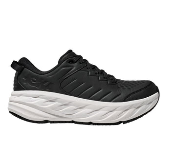 MEN'S HOKA BONDI SLIP RESISTANT | CARBON BLACK / WHITE