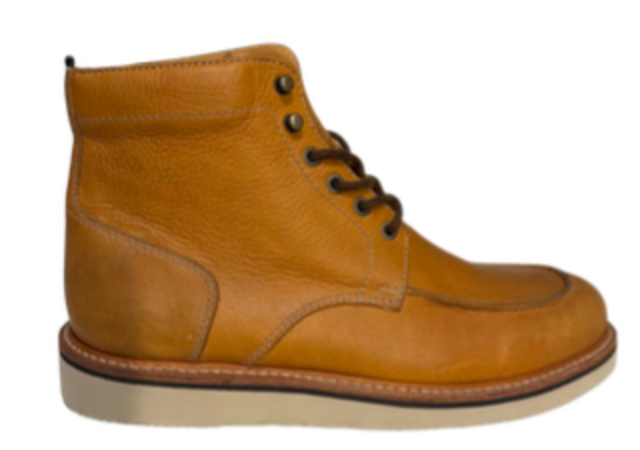 MEN'S MILWAUKEE BOOT CO. BRADFORD MOC TOE BOOT | TAN