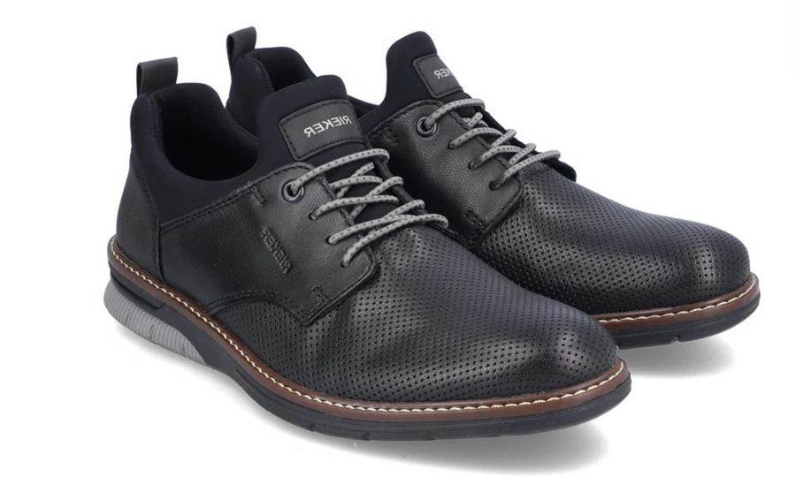 MEN'S RIEKER DUSTIN 50 | BLACK / BLACK