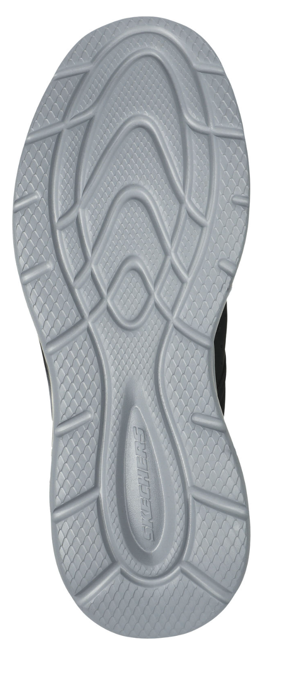 MEN'S SKECHERS SLIP-INS RELAXED FIT: GARNER - NEWICK | BLACK