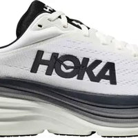 MEN'S HOKA BONDI 8 | WHITE / BLACK