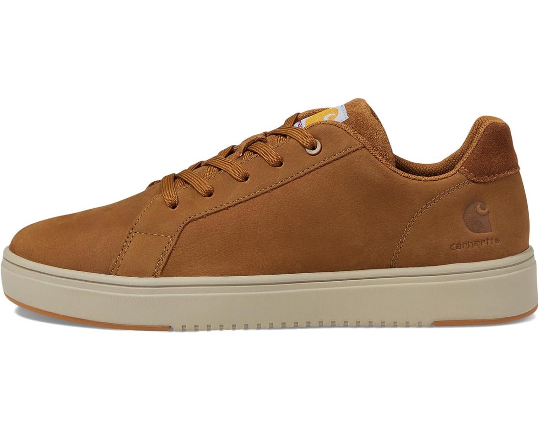 MEN'S CARHARTT DETROIT LEATHER SNEAKER | BROWN NUBUCK