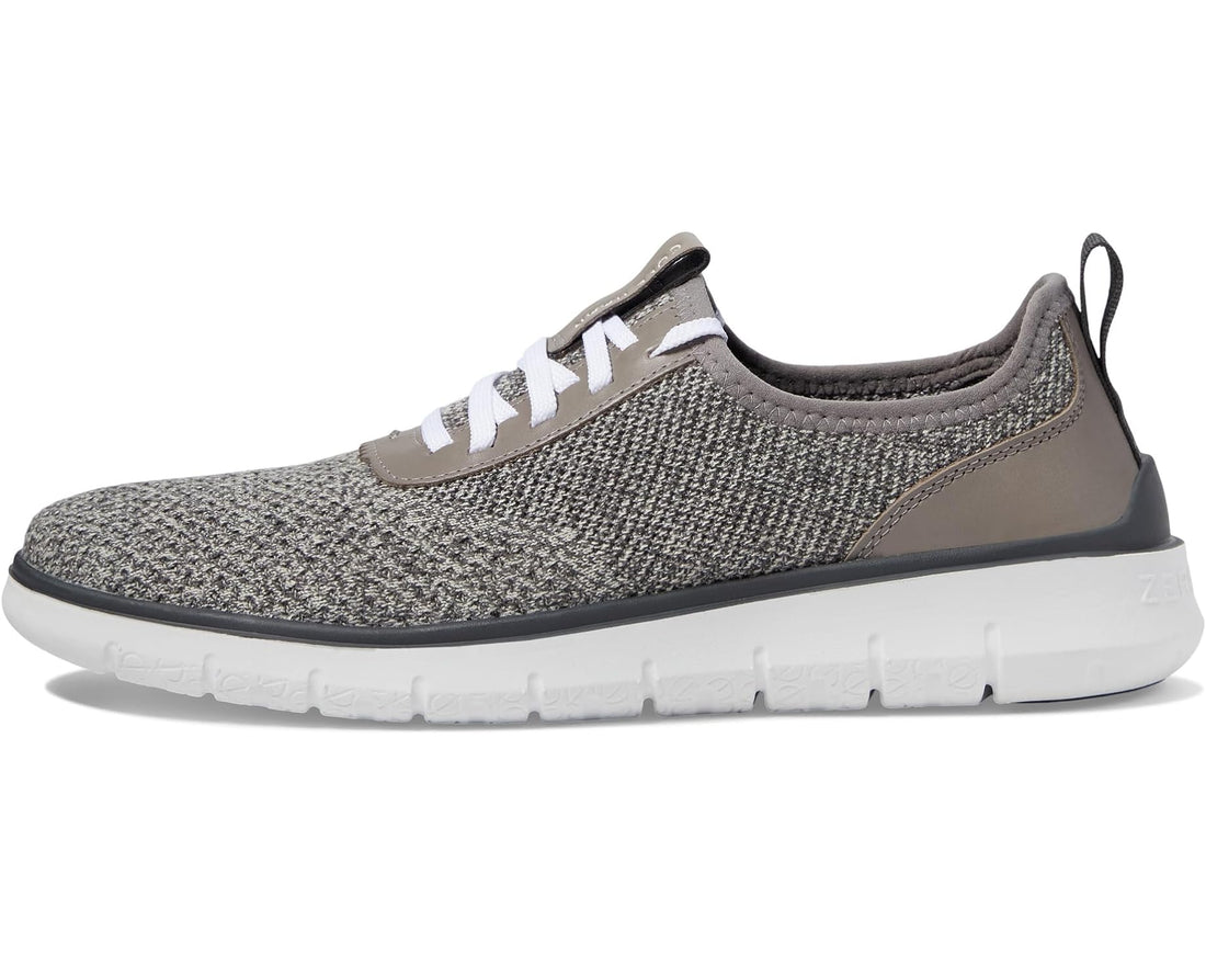 MEN'S COLE HAAN GENERATION ZERØGRAND STITCHLIGHT | GRAY KNIT / YELLOW / WHITE