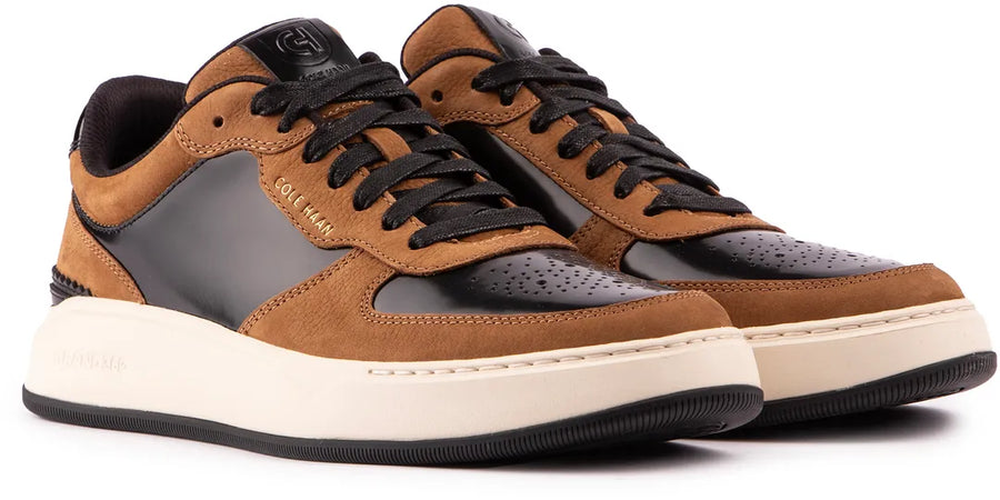 MEN'S COLE HAAN GRANDPRØ CROSSOVER | BLACK / GOLDEN TOFFEE