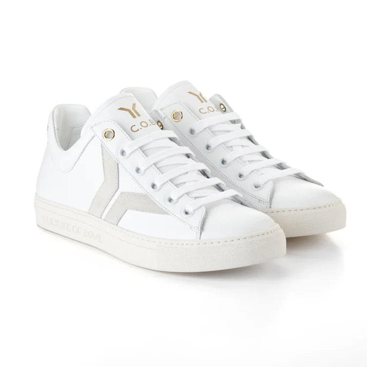 MEN'S C.O.B by CULTURE OF BRAVE COURAGE S31 | WHITE / OFF-WHITE WING