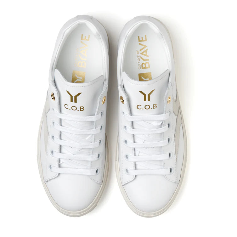 MEN'S C.O.B by CULTURE OF BRAVE COURAGE S31 | WHITE / OFF-WHITE WING