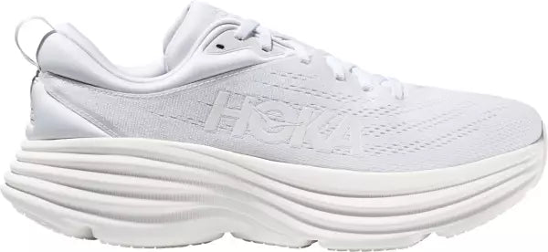 MEN'S HOKA BONDI 8 | WHITE / WHITE