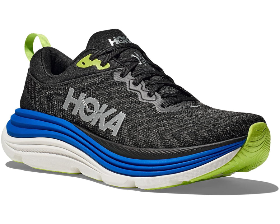 MEN'S HOKA GAVIOTA 5 | BLACK / ELECTRIC COBALT