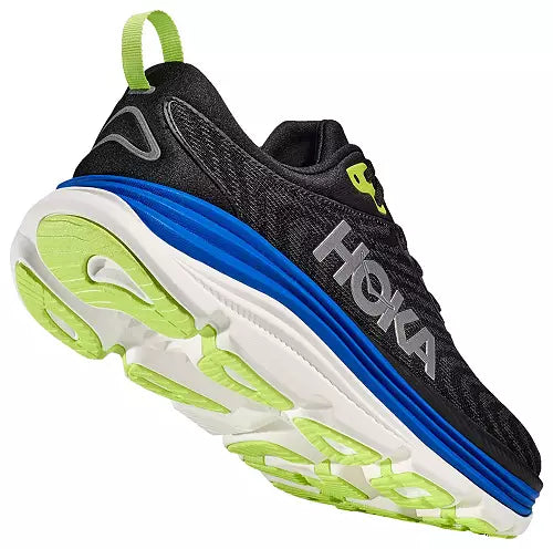 MEN'S HOKA GAVIOTA 5 | BLACK / ELECTRIC COBALT