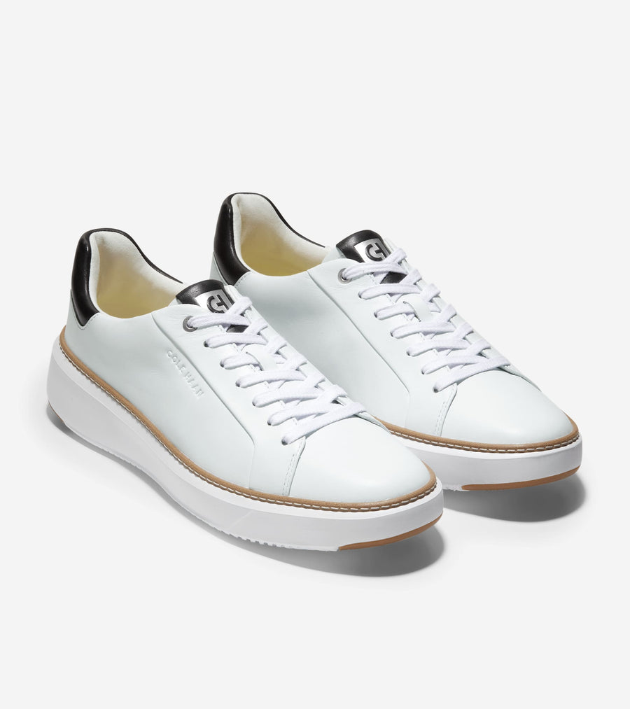 MEN'S COLE HAAN GRANDPRØ TOPSPIN SNEAKER | OPTIC WHITE / BLACK