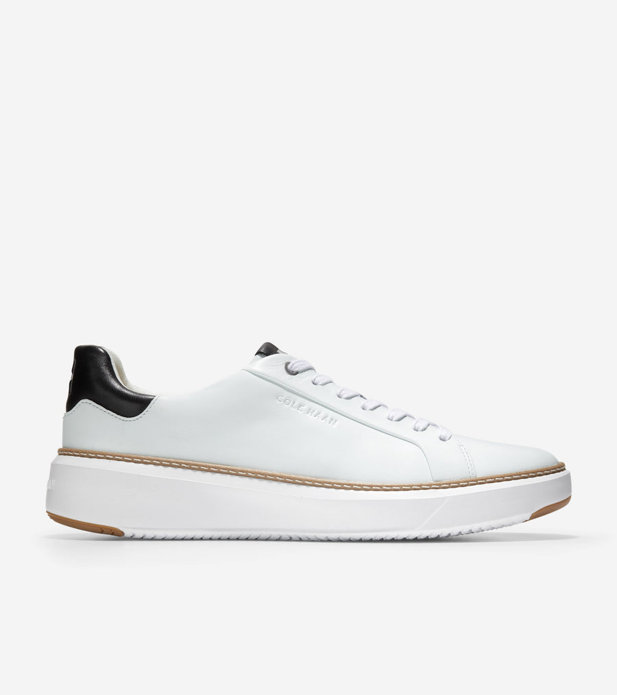 MEN'S COLE HAAN GRANDPRØ TOPSPIN SNEAKER | OPTIC WHITE / BLACK