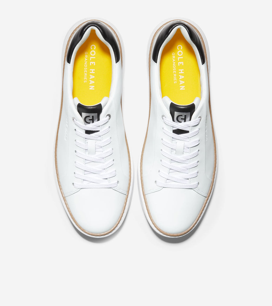 MEN'S COLE HAAN GRANDPRØ TOPSPIN SNEAKER | OPTIC WHITE / BLACK