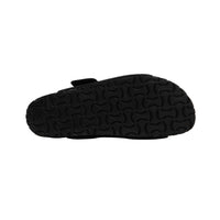 WOMENS NAOT MIAMI SANDAL | BLACK KNIT FABRIC