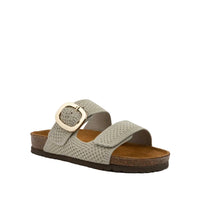 WOMENS NAOT MIAMI SANDAL | BEIGE KNIT FABRIC