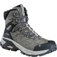 MEN'S OBOZ BRIDGER RIDGE MID GTX WATERPROOF | GUNMETAL BLACK