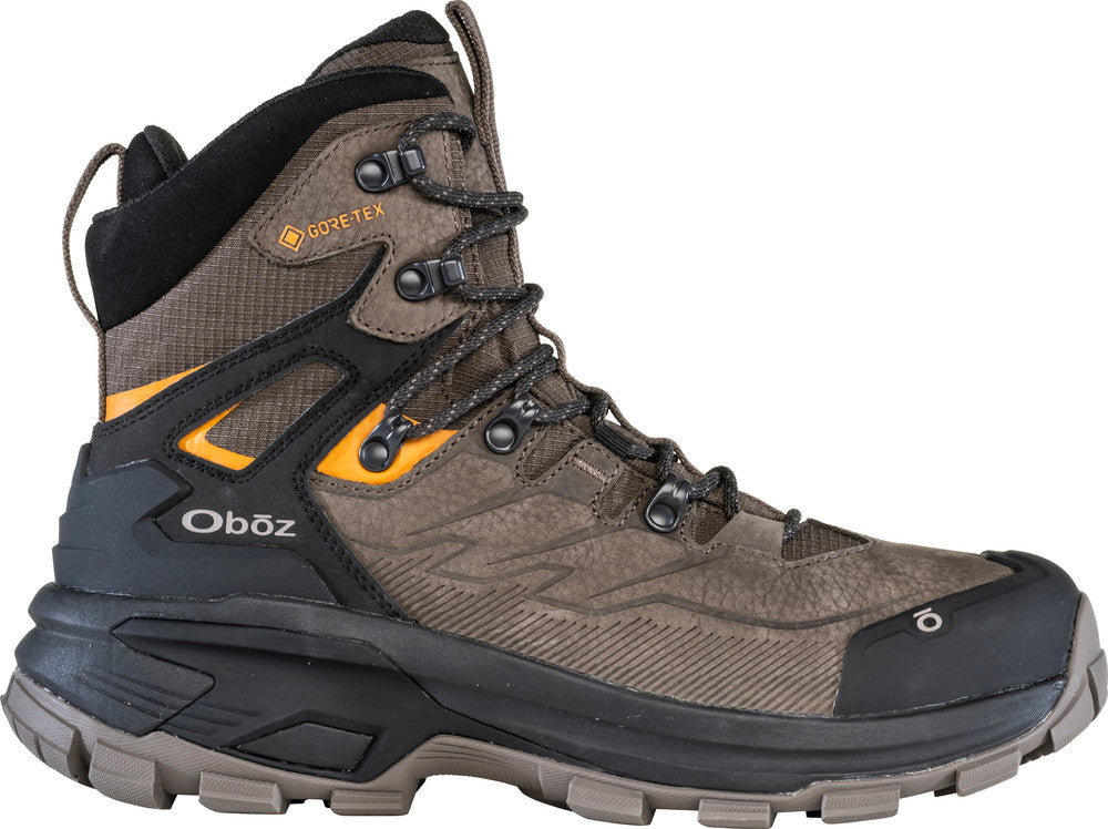 MEN'S OBOZ BRIDGER RIDGE MID GTX WATERPROOF | CLASSIC BROWN