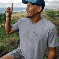 MEN'S FREE FLY ELEVATE LIGHTWEIGHT TEE | HEATHER GREY