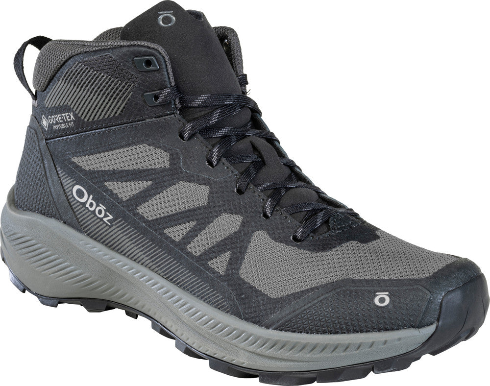 MEN'S OBOZ KATABATIC LT MID GTX WATERPROOF | BLACK SEA