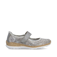 WOMEN'S RIEKER NIKITA 99 | ROSE-METALLIC | GREY | SILVERFLOWER