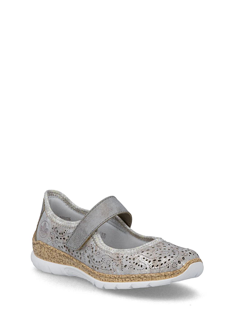 WOMEN'S RIEKER NIKITA 99 | ROSE-METALLIC | GREY | SILVERFLOWER