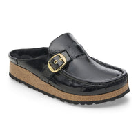 WOMEN'S BIRKENSTOCK BUCKLEY SHEARLING | NAPLAK BLACK