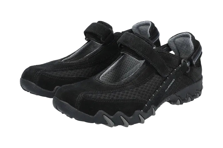 WOMEN'S ALLROUNDER BY MEPHISTO NIRO | BLACK SUEDE