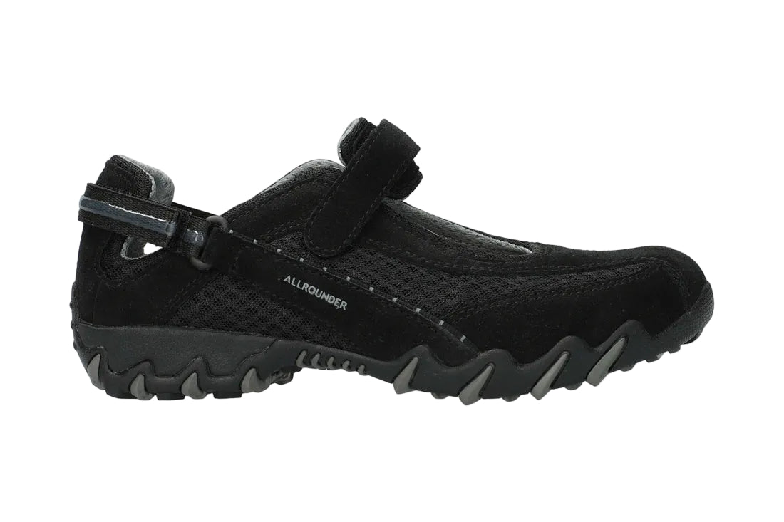 WOMEN'S ALLROUNDER BY MEPHISTO NIRO | BLACK SUEDE
