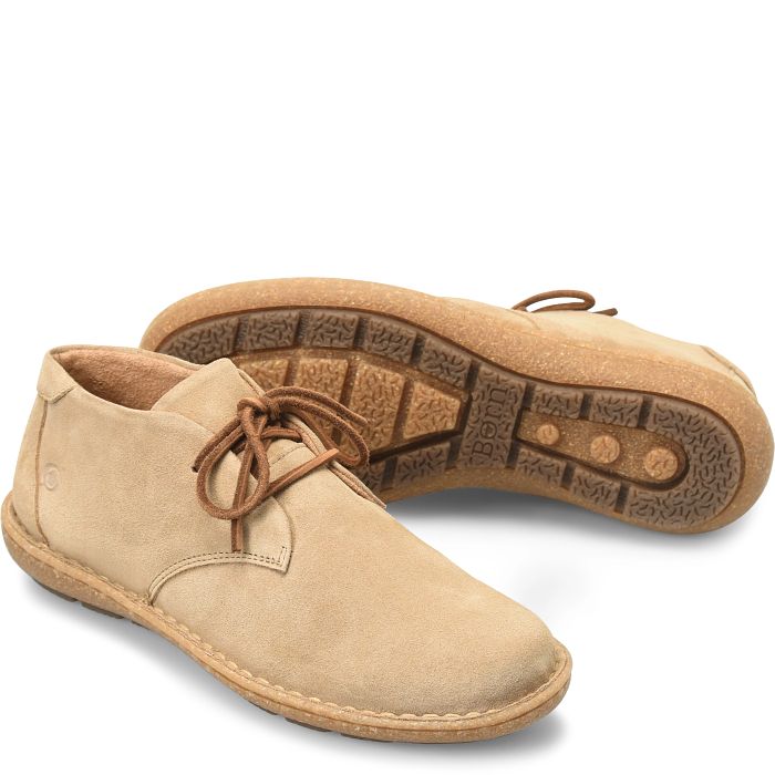 WOMEN'S BORN NUALA II | NATURAL DIJON SUEDE / TAN