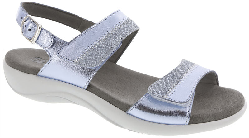 WOMEN'S SAS NUDU HEEL STRAP SANDAL | SPRING BLUE