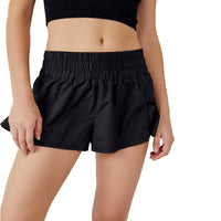 WOMEN'S FP MOVEMENT GET YOUR FLIRT ON SHORTS | BLACK