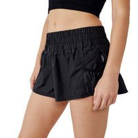 WOMEN'S FP MOVEMENT GET YOUR FLIRT ON SHORTS | BLACK