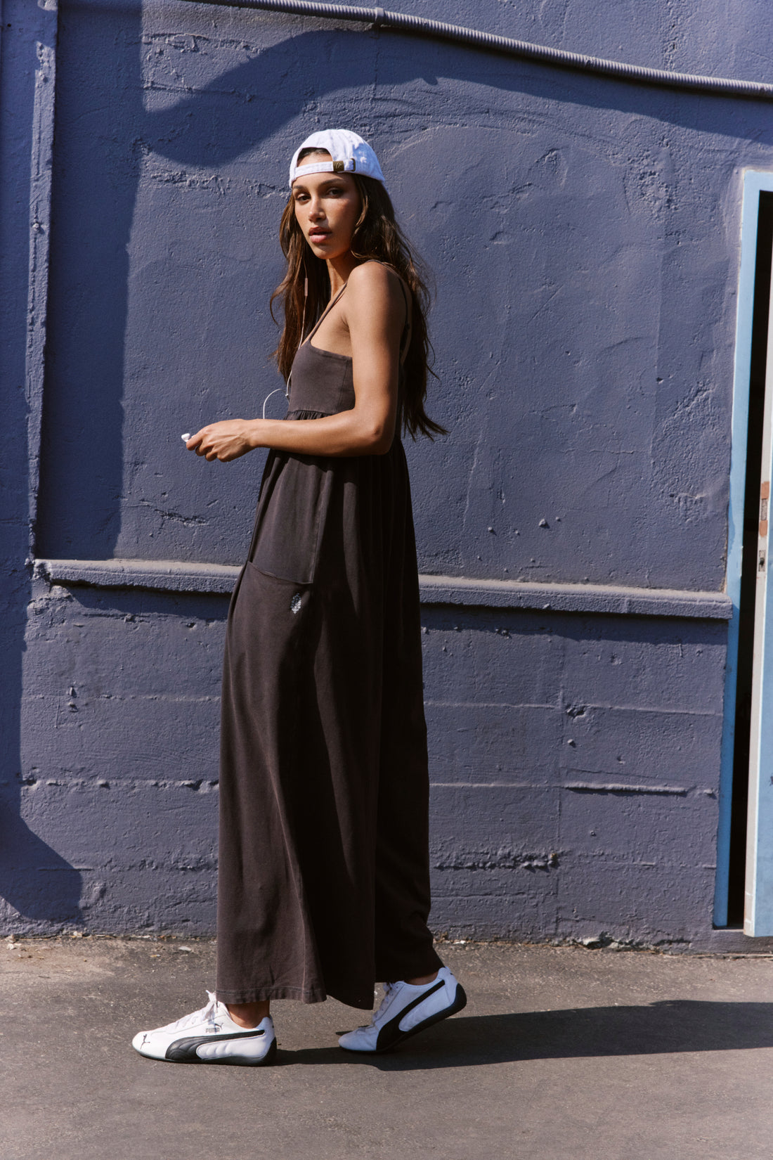 WOMEN'S FP MOVEMENT HOT SHOT STRAPPY ONESIE | BLACK