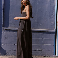 WOMEN'S FP MOVEMENT HOT SHOT STRAPPY ONESIE | BLACK