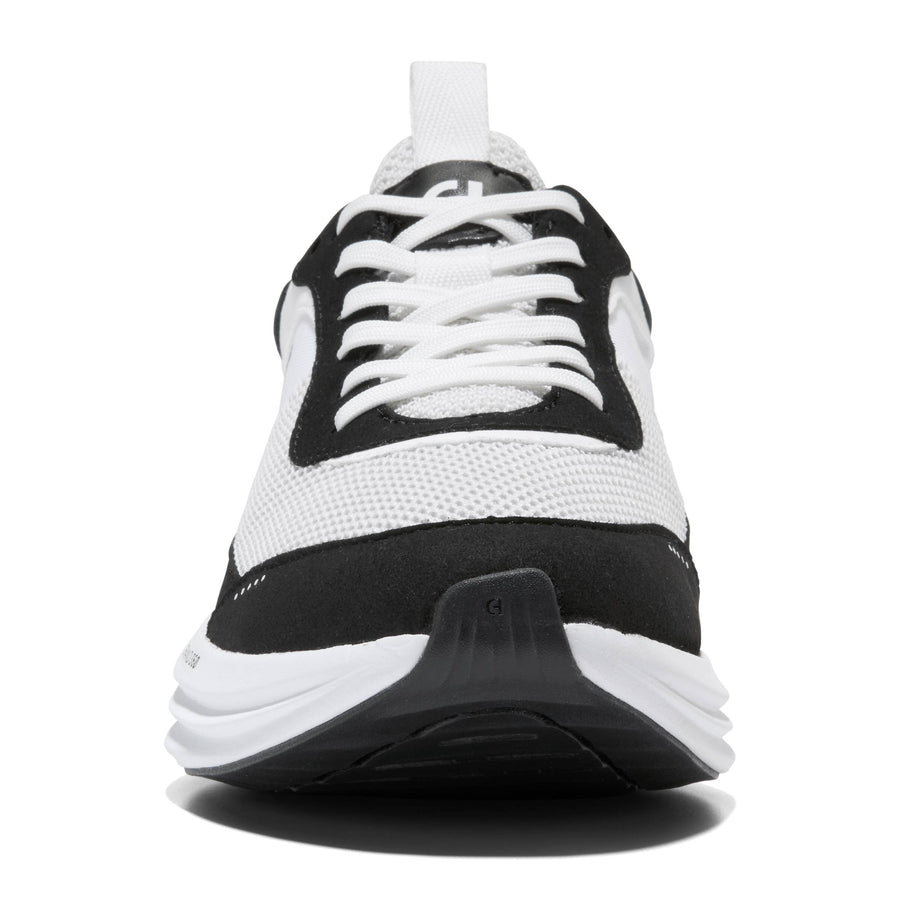 WOMEN'S COLE HAAN ORIGINALGRAND QUADSTREAK RUNNING SNEAKER | WHITE / BLACK / WHITE